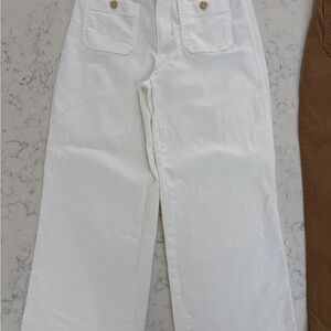 LOFT 2 Pair Palmer Wide leg 0P White Tan